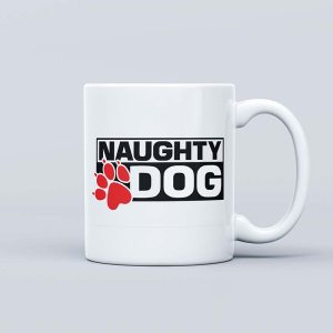 ماگ سرامیکی طرح ناتی داگ Naughty Dog کد 00450