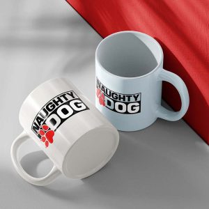 ماگ سرامیکی طرح ناتی داگ Naughty Dog کد 00450