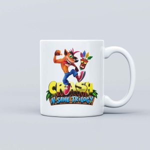 ماگ سرامیکی crash bandicoot طرح n sane trilogy کد 00485