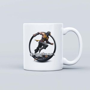 ماگ سرامیکی Mortal Kombat طرح Scorpion کد 00568