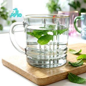 لیوان چای مدل لب طلایی